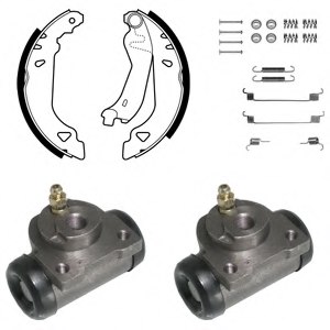 DELPHI KP759 Brake Shoe Set